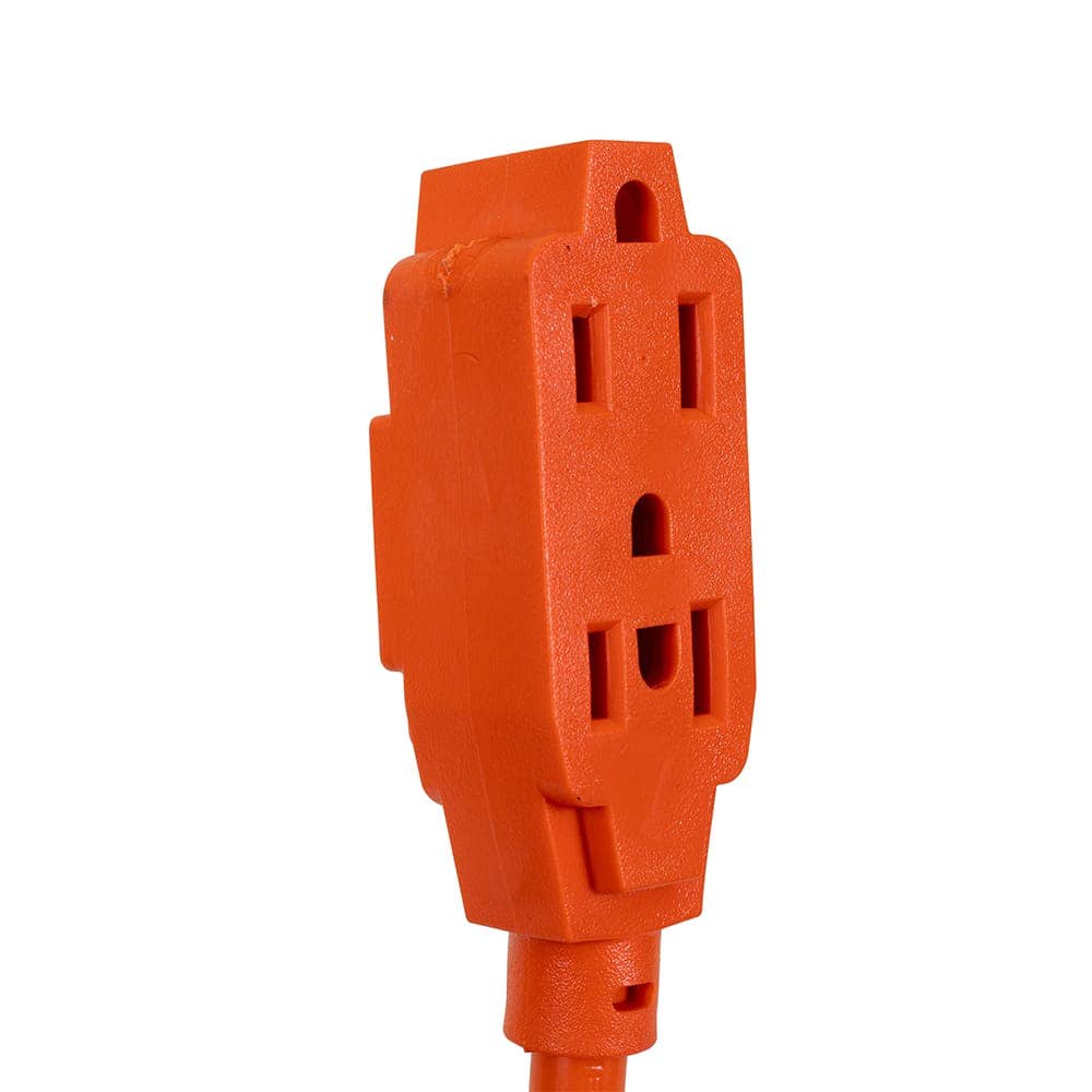 IUSA - Extensión anaranjada de uso rudo iusa 2 x 16 awg 2 m