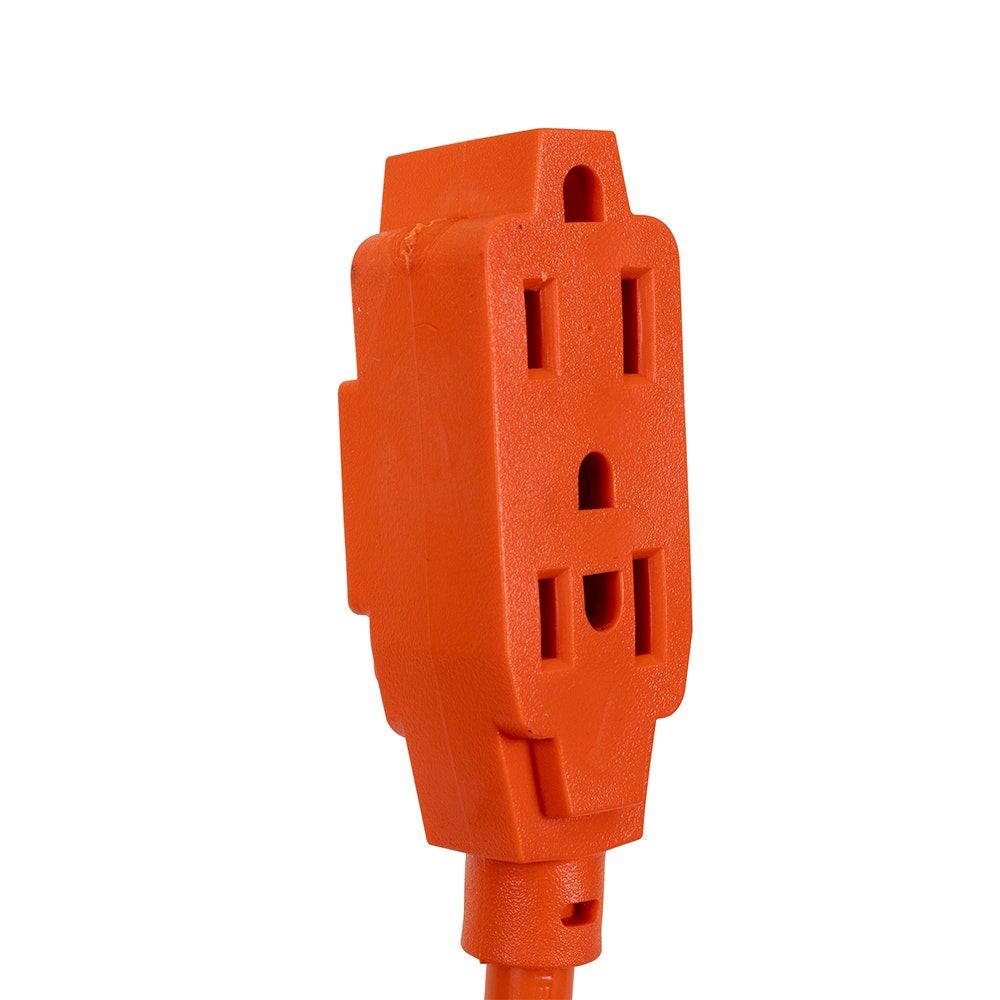 IUSA - Extensión anaranjada de uso rudo 2 x 16 awg 5 m