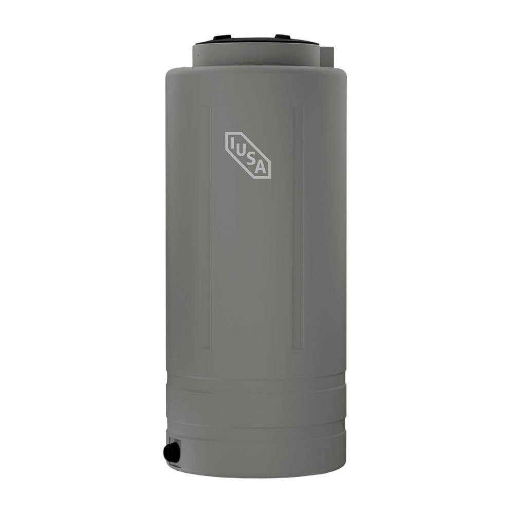 IUSA - Tinaco slim gris 1100 l con accesorios