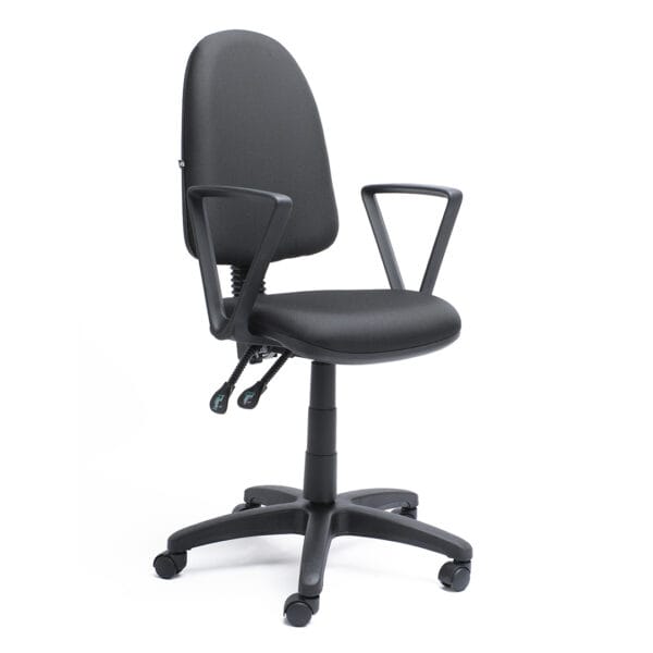 Silla Secretarial con Brazos Clasica 1512
