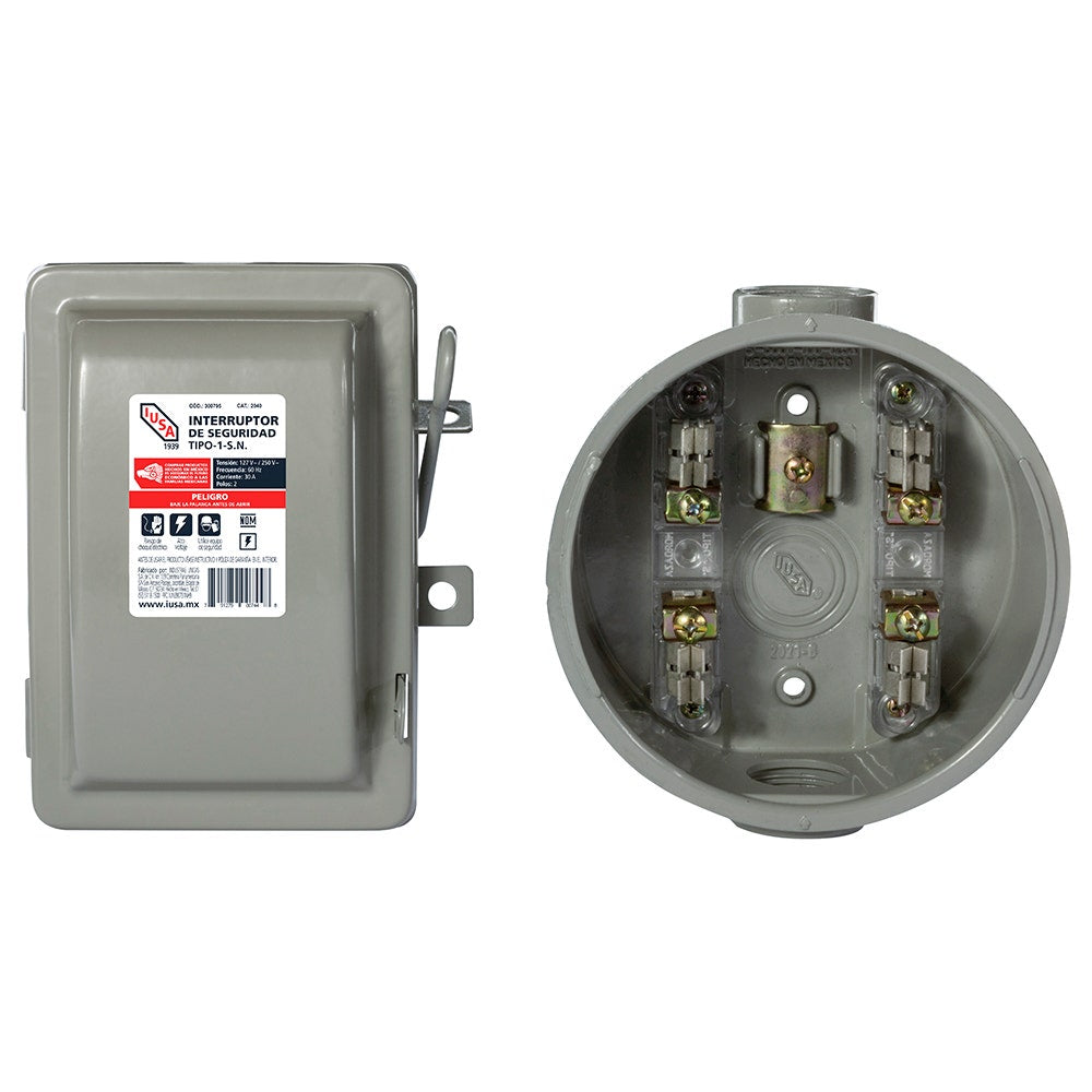 IUSA - Kit de mufa con interruptor termomagnético IUSA