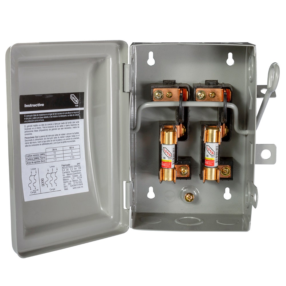 IUSA - Kit de mufa con interruptor termomagnético IUSA