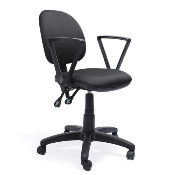 Silla Secretarial con Brazos Tiempo 3502