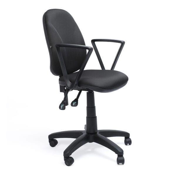 Silla Secretarial con Brazos Tiempo 3511