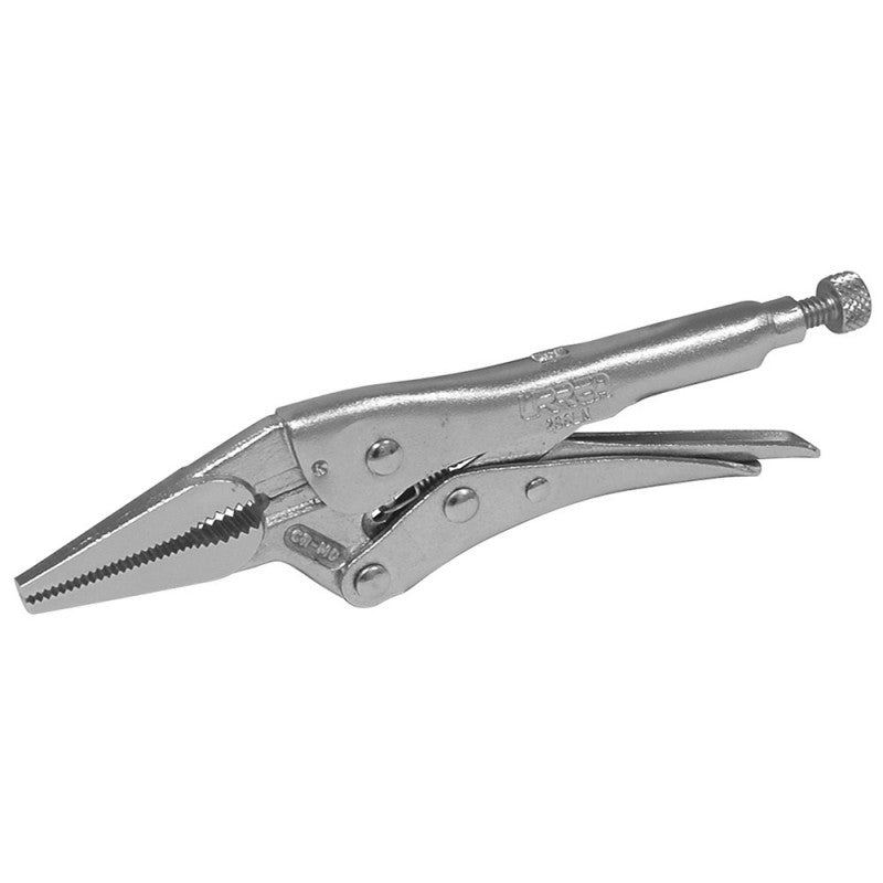 Pinza de presión nariz larga 6 pulgadas uso industrial