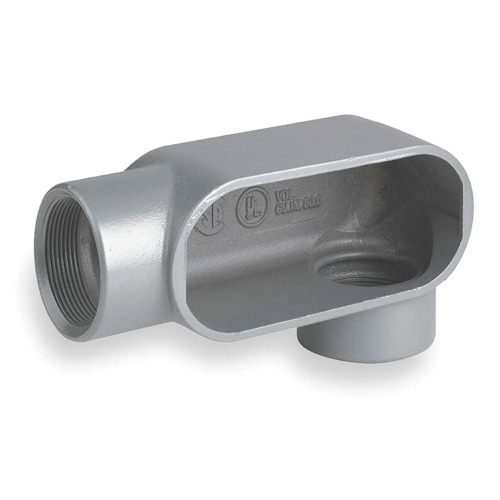 HUBBELL KILLARK - Caja Condulet Tipo LR de  3/4" / Aluminio libre de Cobre.