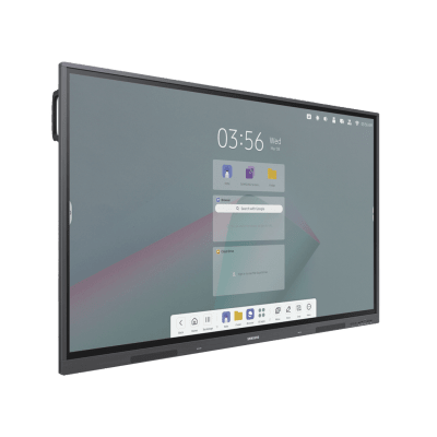 SAMSUNG ELECTRONICS - Pantalla tactil interactiva 75" Android 14 certificado con EDLA  / Touch tipo IR / UHD / 400 nits / HDMI / USB / WIFI / RJ45 / Compatible con montajes VESA 800 x 400