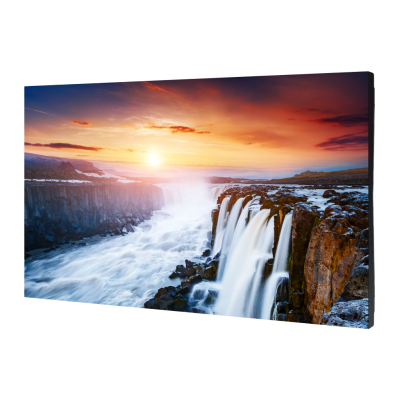 SAMSUNG ELECTRONICS - Pantalla Profesional LED de 55" para Video Wall, Full HD (1080p), HDMI/DP / 700 nits /  Bisel Ultra Delgado de 0.44mm. Compatible con montajes VESA