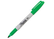 SANFORD - Marcador Sanford 30004 Sharpie Fino Verde Permanente C/12