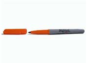 SIGNAL - Marcador Signal 30006 Permanente Punto Fino Naranja C/12