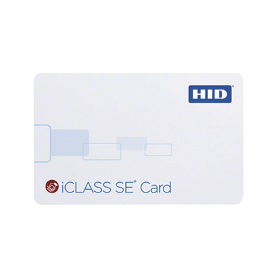 HID - Tarjeta iCLASS  SE 2k Bits / Delgada / Garantía de por Vida