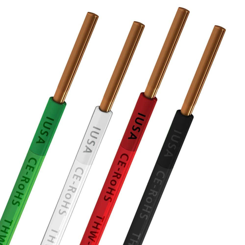 IUSA - Alambre THW-LS/THHW-LS CE RoHS 14 AWG IUSA en caja color blanco