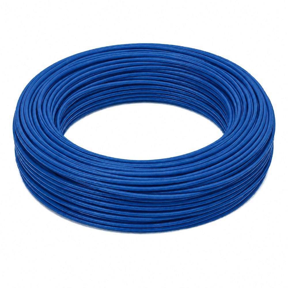 IUSA - Cable THW-LS / THHW-LS CE RoHS, caja de 100 m, 10 AWG, azul