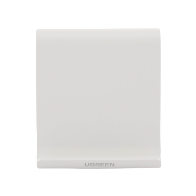 UGREEN - Soporte de Escritorio para Telefono Celular / Ajustable de 0° a 100° / Goma Antiarañazos / Antideslizante / Amplia Compatibilidad con dispositivos de 4'' a 7.9'' / Plegable / ABS / Color Blanco