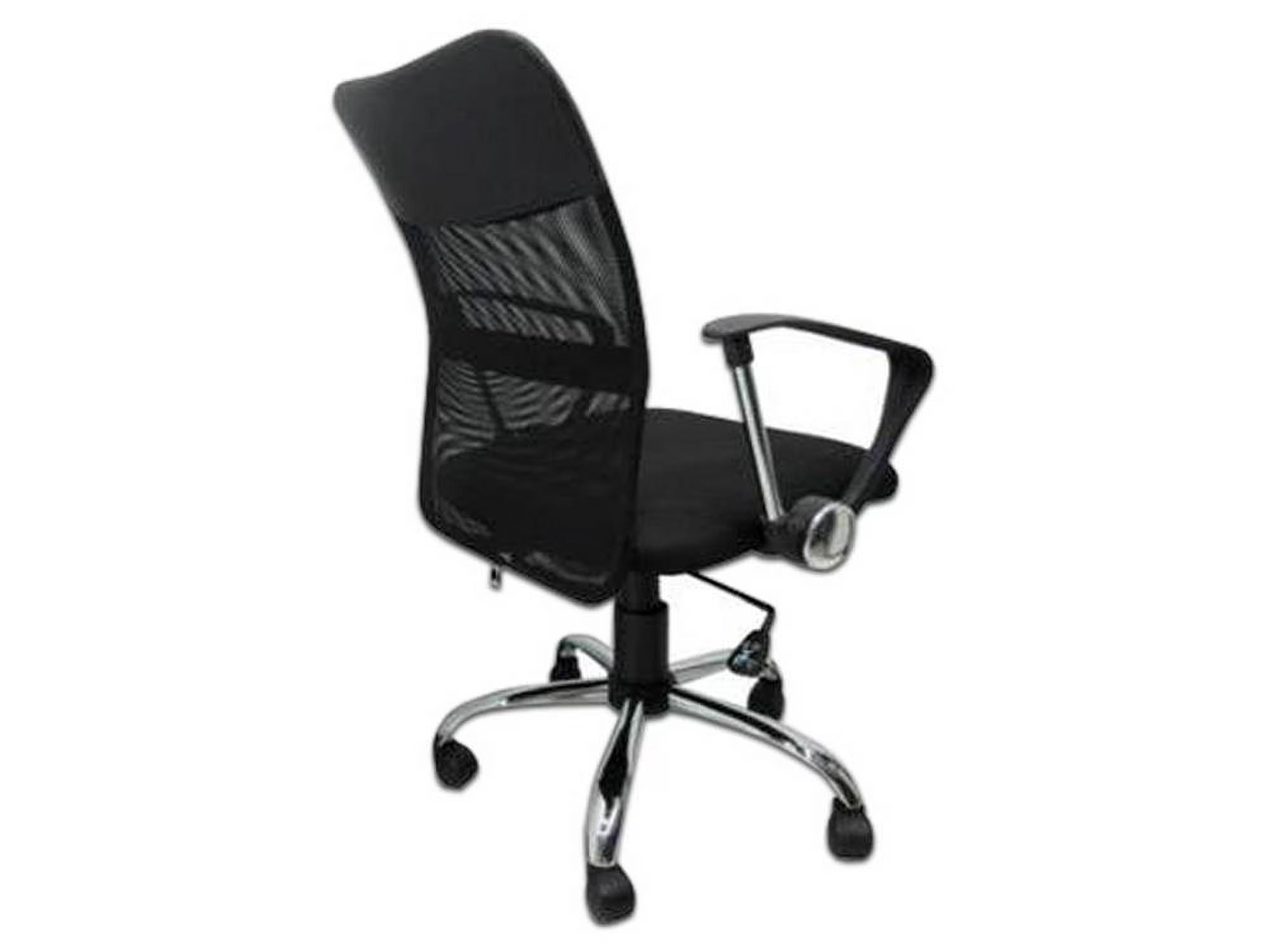 NEXTEP SOLUCIONES - Silla Ejecutiva Nextep Tela Altura Ajustable/Reclinable Base Giratoria