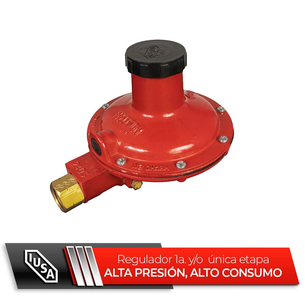 IUSA - Regulador de gas l.p. 1 vía alta presión 2403-u4