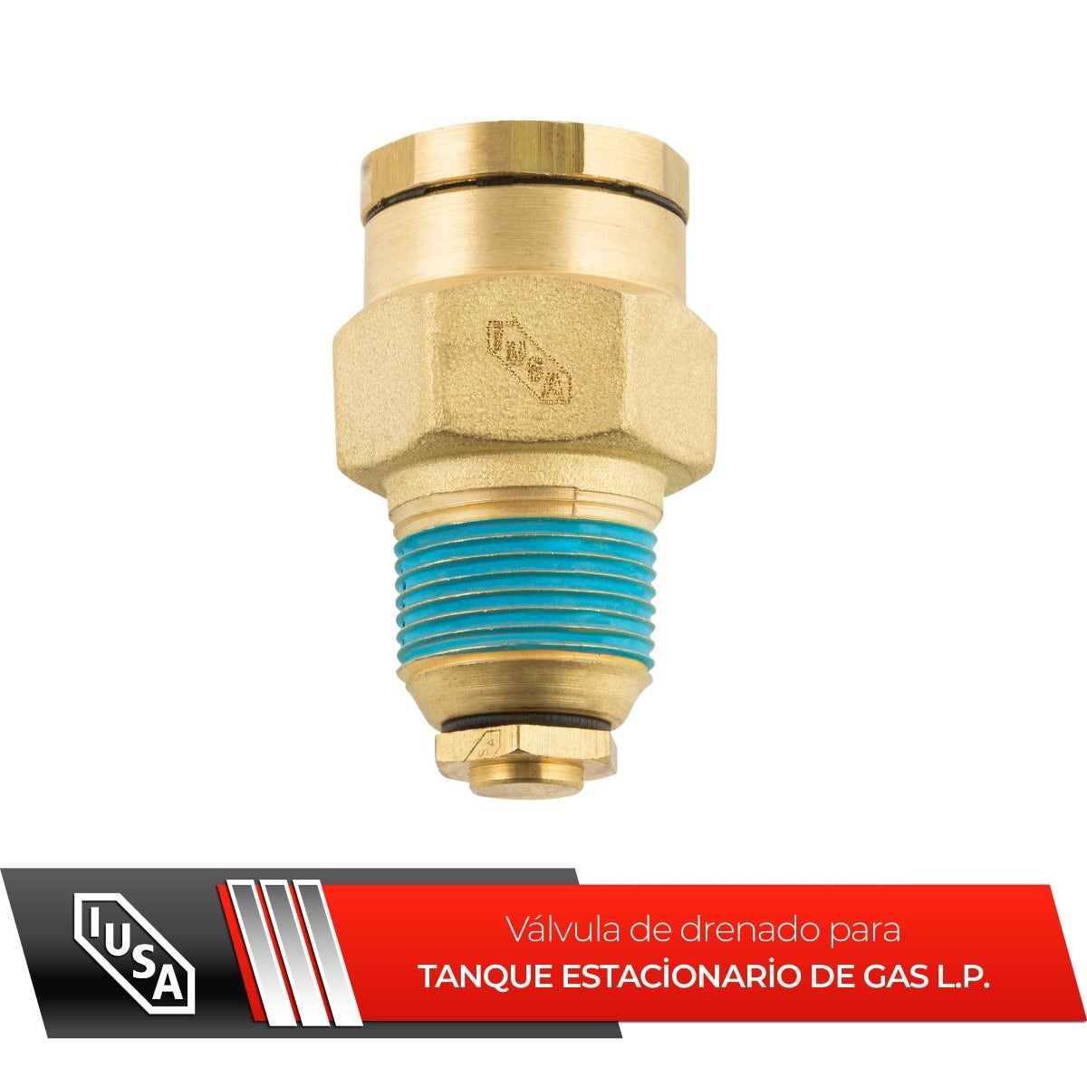IUSA - Válvula de drenado para tanque estacionario