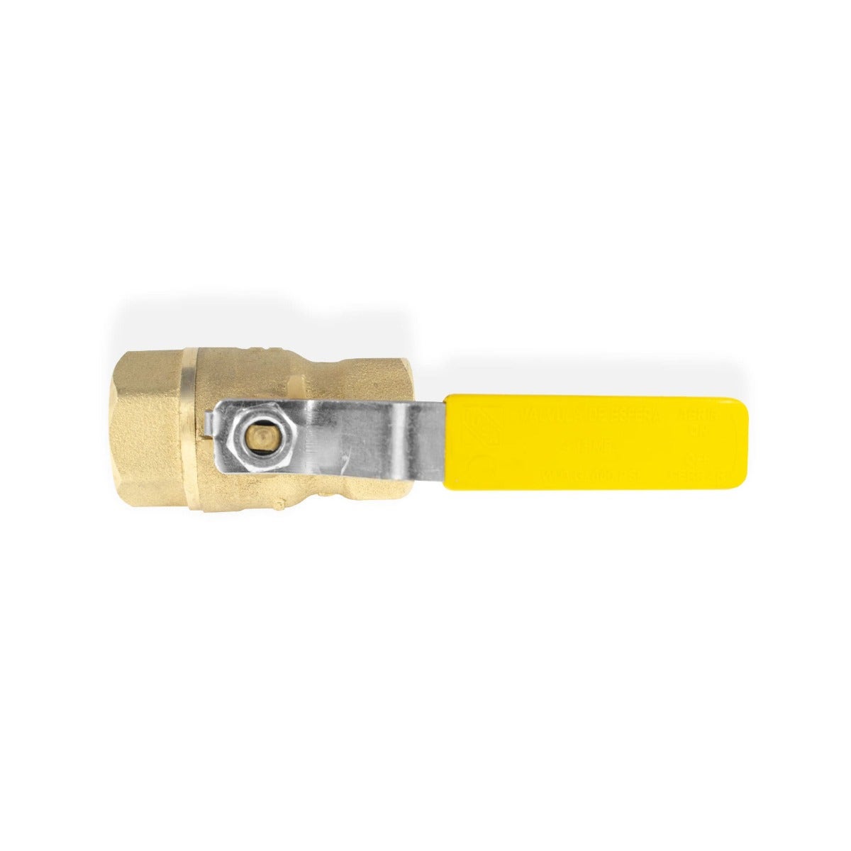 IUSA - Válvula esfera roscable con maneral tipo palanca para alta presión 38 mm (1 1/2”)