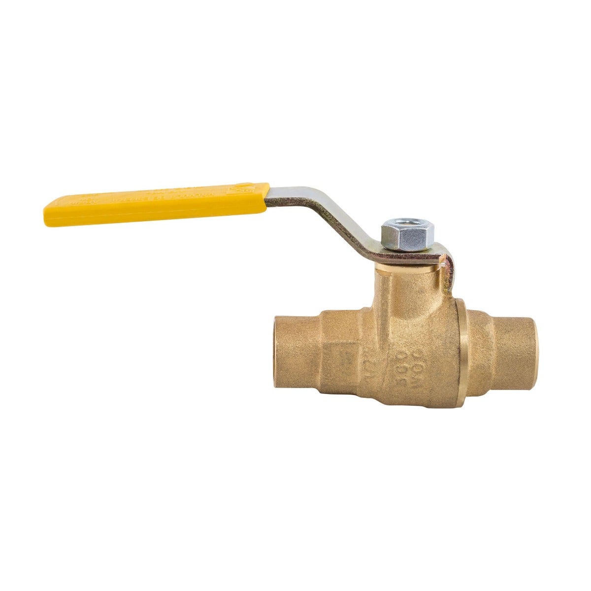 IUSA - Válvula esfera soldable con maneral tipo palanca 19 mm (3/4”)