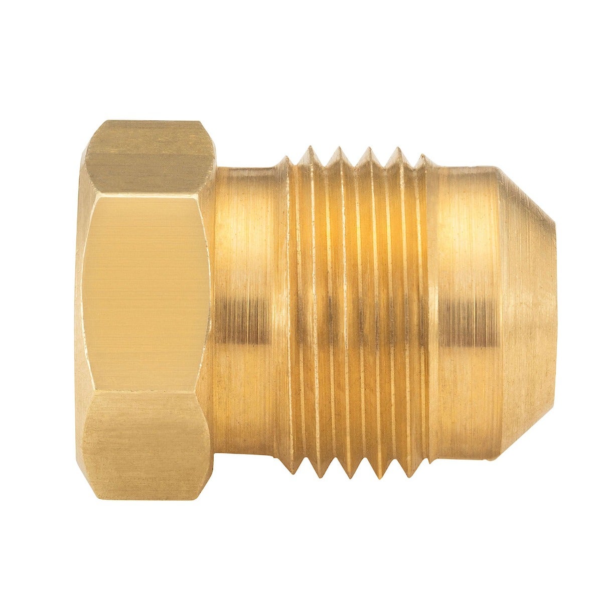 IUSA - Tapón macho 3/8” flare