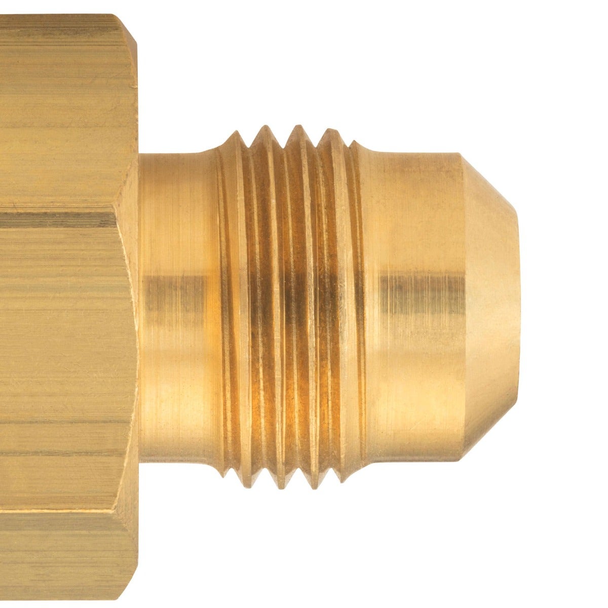 IUSA - Niple flare a soldable 3/8” x 1/2”