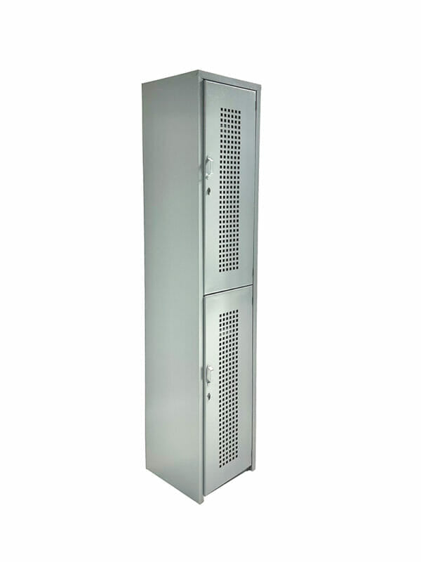 Locker 2 Puerta 1.80x38x37 Perforado