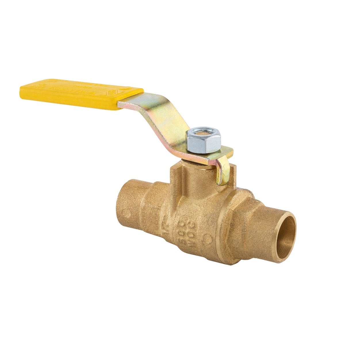 IUSA - Válvula esfera soldable con maneral tipo palanca 13 mm (1/2”)