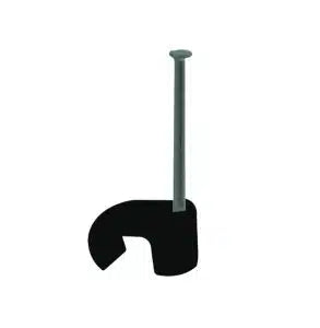 THORSMAN - (3105-00200) GRAPA P/CABLE REDONDO D/14MM COLOR NEGRO CON RETARDANTE A LA FLAMA (100PZS)