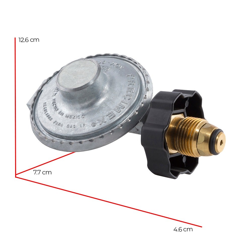 IUSA - Regulador de gas l.p. 1 vía baja presión modelo 3101 AS0