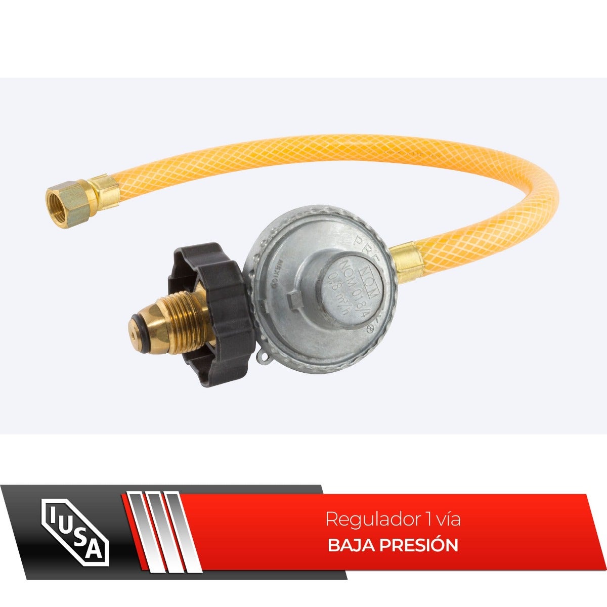 IUSA - Regulador de gas L.P. 1 vía baja presión modelo 5005-ASE16FF6