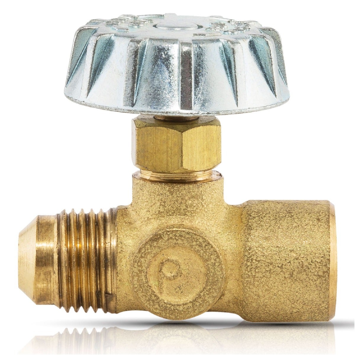IUSA - Válvula aguja tipo flare x HNPT, 3/8”