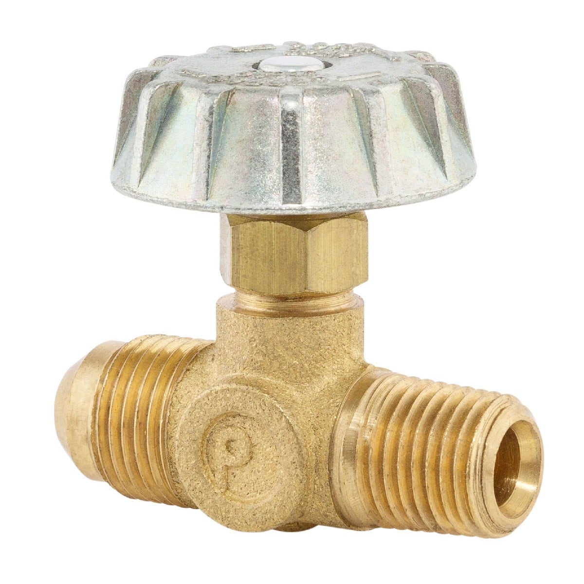 IUSA - Válvula aguja 1/4” flare x 3/8” mnpt
