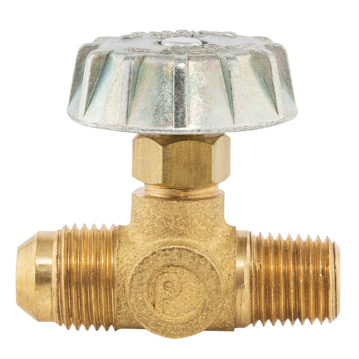 IUSA - Válvula aguja 1/4” flare x 3/8” mnpt