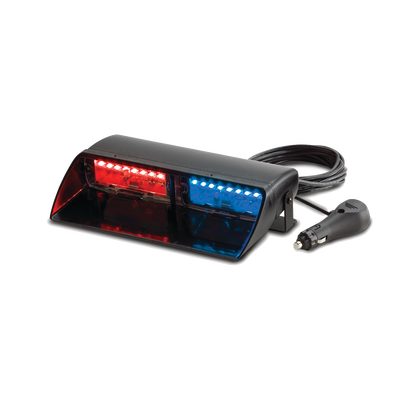 FEDERAL SIGNAL - LUZ INT VIPER S2 DOBLE BICOLOR ROJO/AZUL 24 LEDS 25 PATRONES INC ADAPT P/ENCENDEDOR
