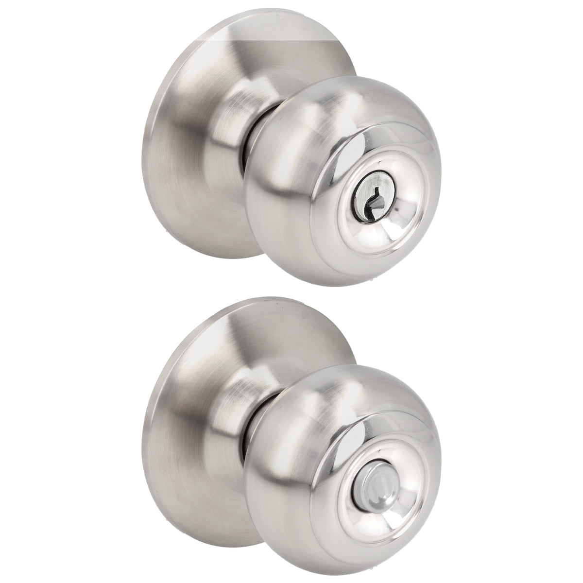 Pomo cil oval ctra rec inox