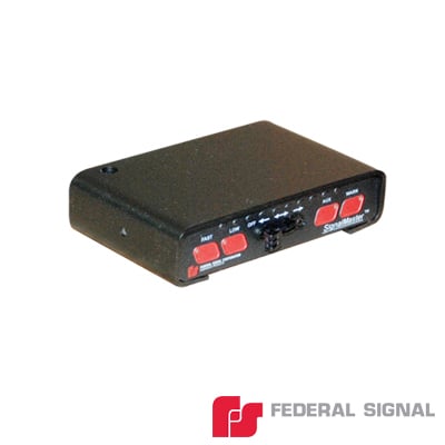 FEDERAL SIGNAL - Controlador de lujo para SignalMaster de 6 o 8 módulos, 12 ó 24 Vcc, 14 patrones de destello seleccionables por el instalador