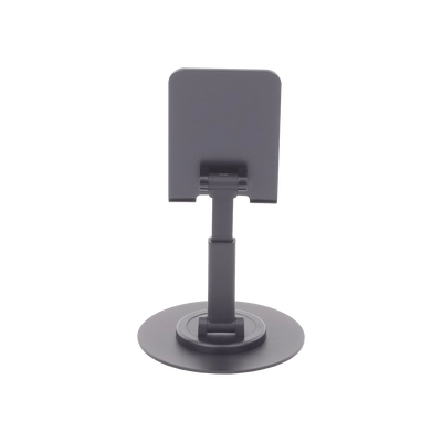 UGREEN - Soporte para Teléfono Celular Giratorio | 360° de Rotación | Angulo Ajustable | Altura Ajustable 17-20cm  | Antideslizante | Ejes Giratorios de Alta Precisión| Plegable | Aluminio | Color Gris