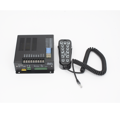 ECCO - Sirena Vehicular H2 Covert ™ de 200W de Potencia, Con Controlador Unimando de 14 Botones Para Control de Tonos, 7 Salidas Auxiliares y Micrófono