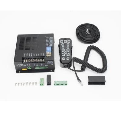 ECCO - Sirena Vehicular H2 Covert ™ de 200W de Potencia, Con Controlador Unimando de 14 Botones Para Control de Tonos, 7 Salidas Auxiliares y Micrófono