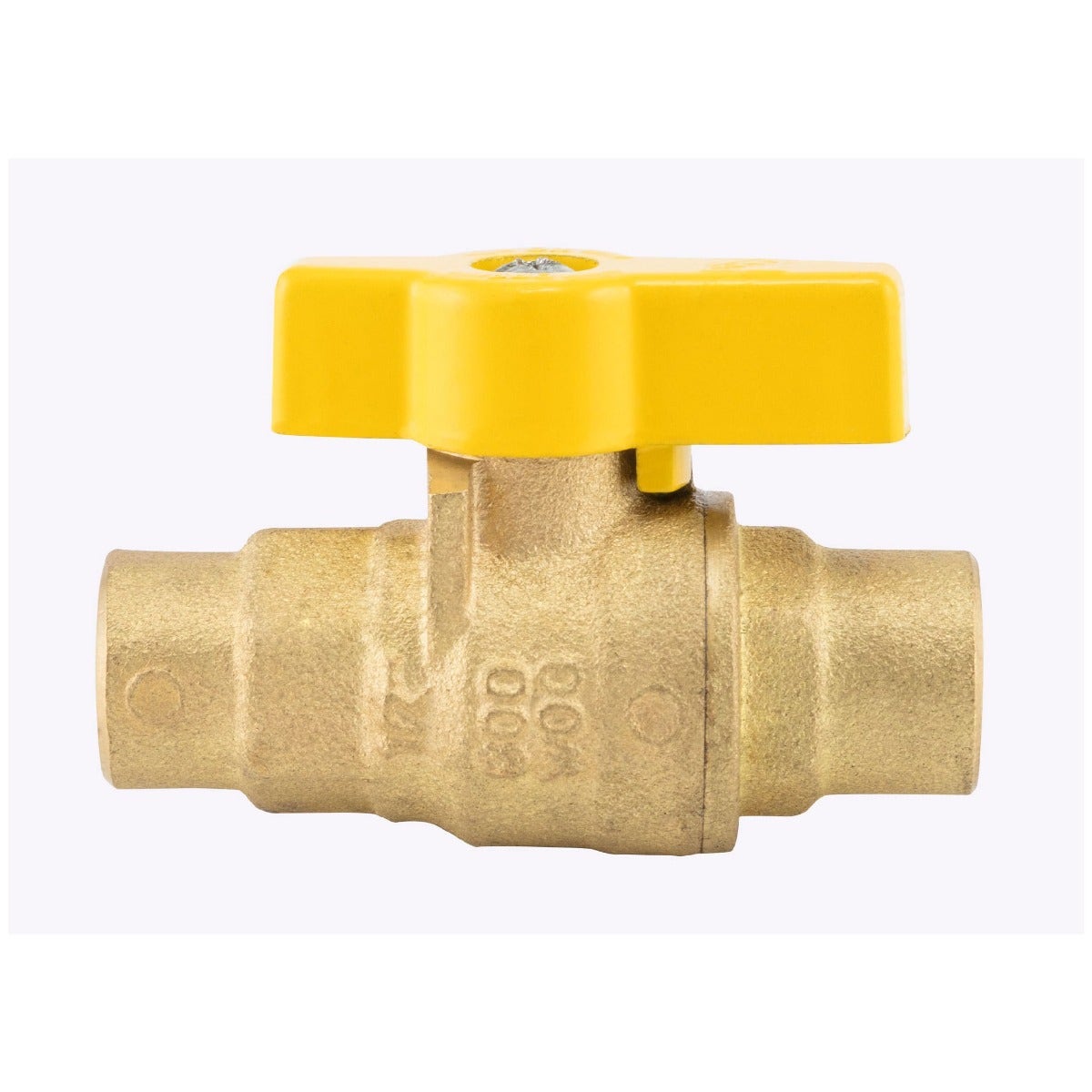 IUSA - Válvula esfera soldable con maneral tipo gota 19 mm (3/4”)
