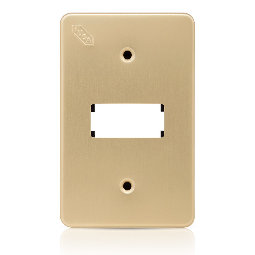 IUSA - Placa tradizione de aluminio, 1 ventana