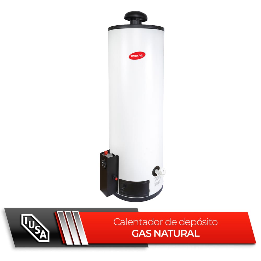IUSA - Calentador de depósito enerhit 80 l gas L.P./natural