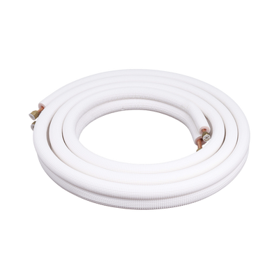 AUFIT - Kit de tubería / 1 / 4"  y 3 / 8 " / Capacidad para minisplit AUFIT / 1 Tonelada / Cinta aislante / Accesorios / Longitud de 4 metros