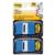 3M - Banderitas 3M 680-BE2 Azul Estuche Doble con 50 c/u Caja C/6 Estuches