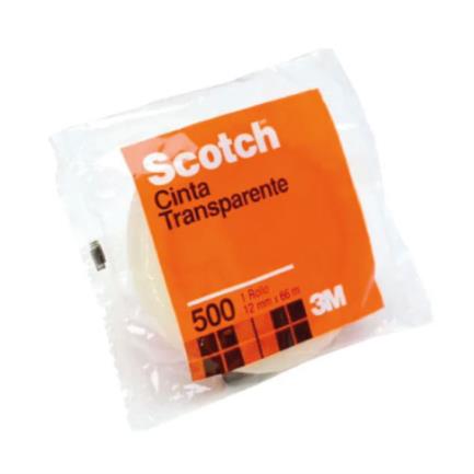 3M - Cinta Adhesiva 3M Scotch 508 0.012x66m C/8 Pzas