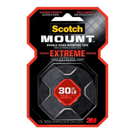 3M - Cinta Montaje 3M Extrema Scotch-Mount 414H 2.54cmx1.52m