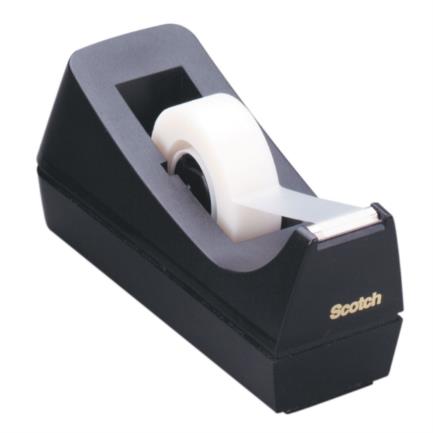 3M - Despachador 3M Cinta C-38 Color Negro