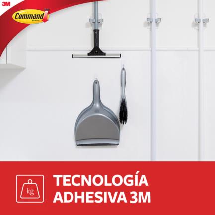 3M - Gancho 3M Básico Command 1 Wire Pequeño Color Blanco