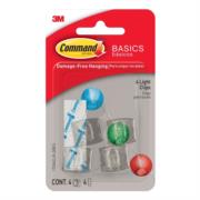 3M - Clips para Luces 3M Command 4 Transparentes