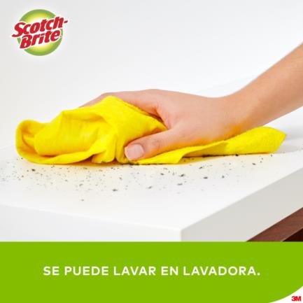 3M - Paño Secatodo 3M Scotch Brite 33cmx44cm 1 Pack